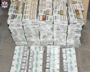 Zabezpieczone papierosy