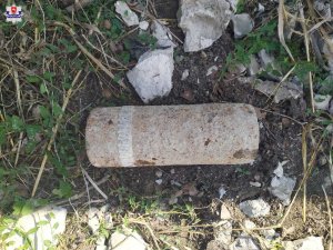 Zabezpieczony niewybuch