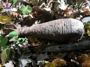 Zabezpieczony niewybuch