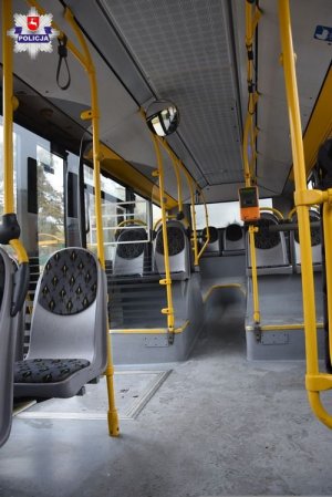 Wnętrze autobusu
