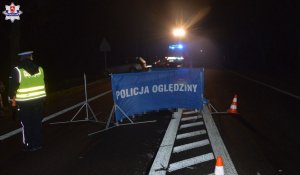 Oględziny miejsca wypadku