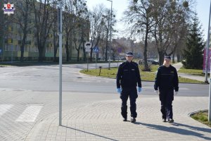 Policjant i strażnik miejski