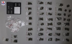 Zabezpieczone narkotyki podzielone na porcje