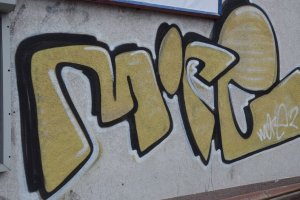 Graffiti na ścianie budynku