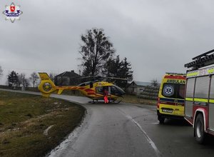 Helikopter LPR, straż, pogotowie