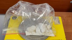 Zabezpieczony mefedron.