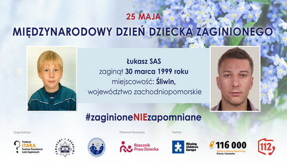 Dwie fotografie jedna dziecka, a druga młodego mężczyzny.